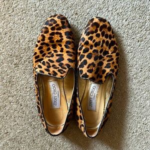 Jimmy Choo Cheetah Print Flats